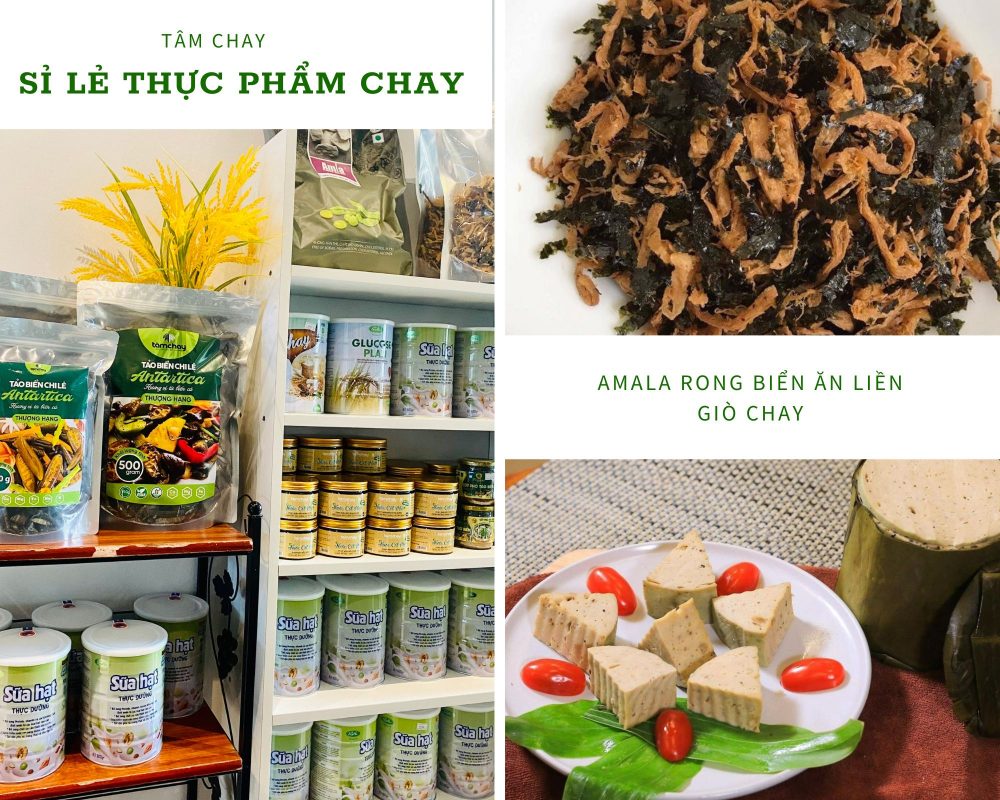 Tâm Chay sỉ lẻ đồ chay uy tín