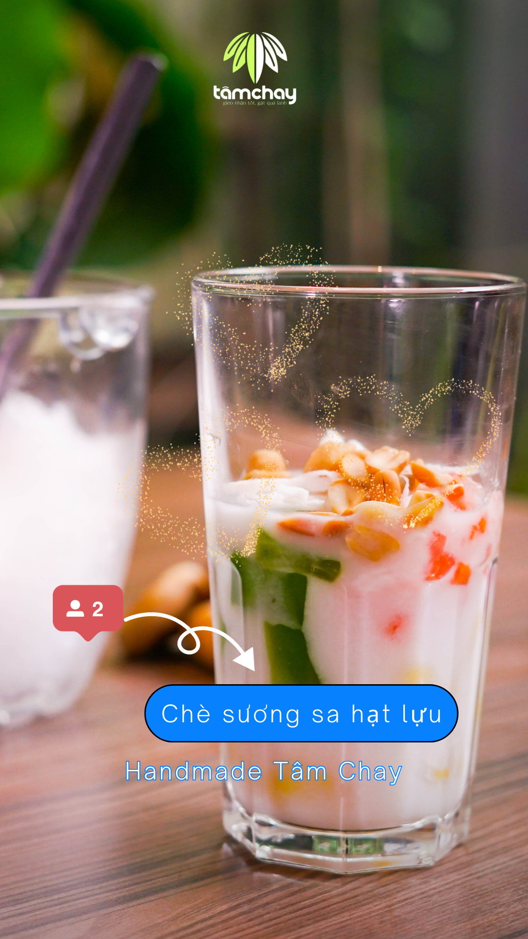 Chè sương sa hạt lựu Tâm Chay