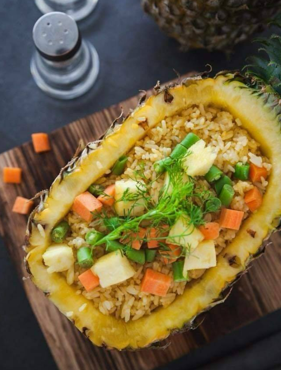 cơm chiên ngon Tâm Chay vegan