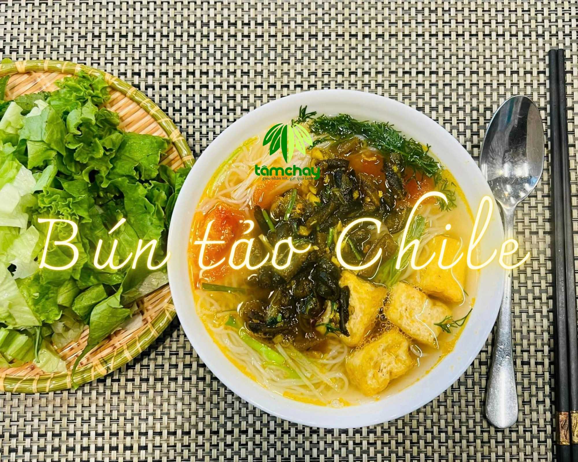 Bún tảo Chile dai giòn sần sật
